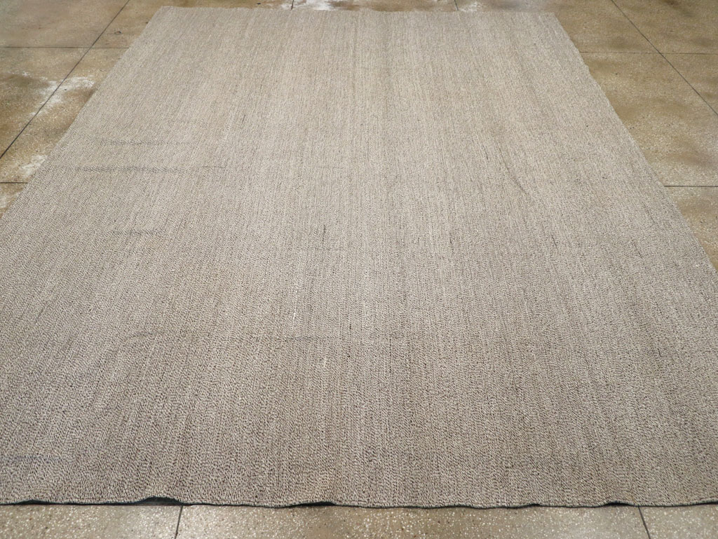 Vintage Turkish Flatweave Kilim Room Size Carpet, No.31428 - Gsblank