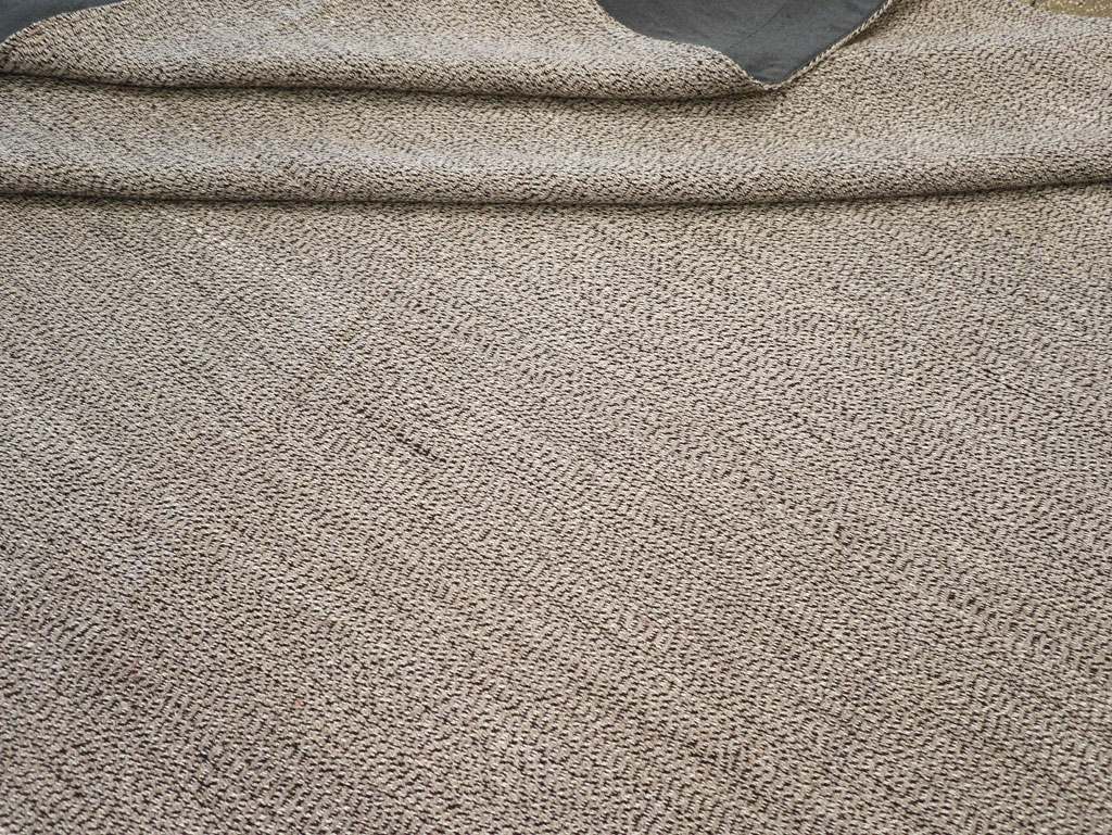 Vintage Turkish Flatweave Kilim Room Size Carpet, No.31428 - Gsblank