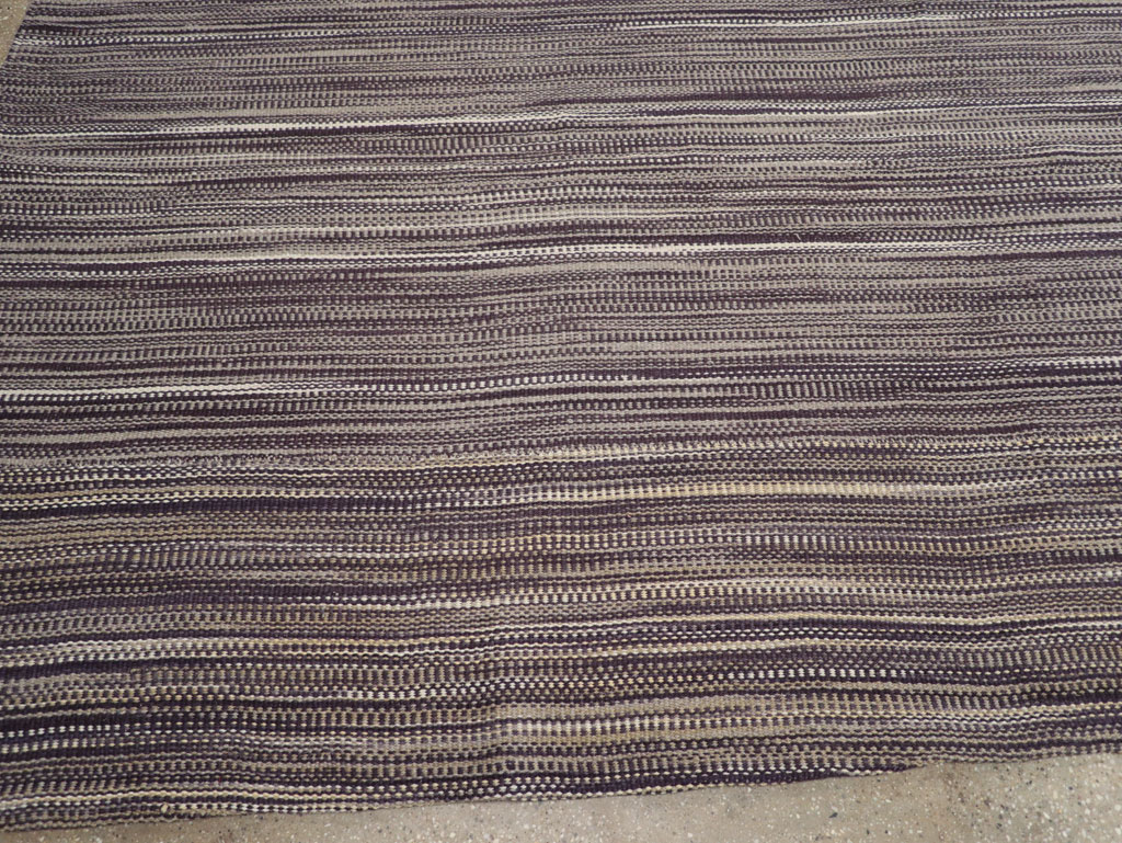 Modern Turkish Flatweave Large Carpet, No.31430 - Gsblank