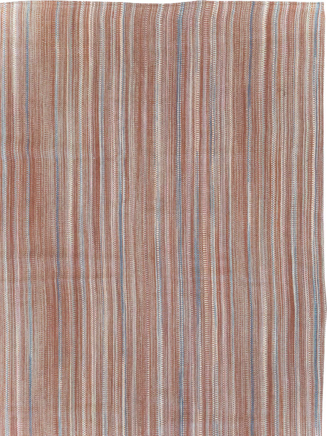 Modern Turkish Flatweave Large Carpet, No.31433 - Gsblank