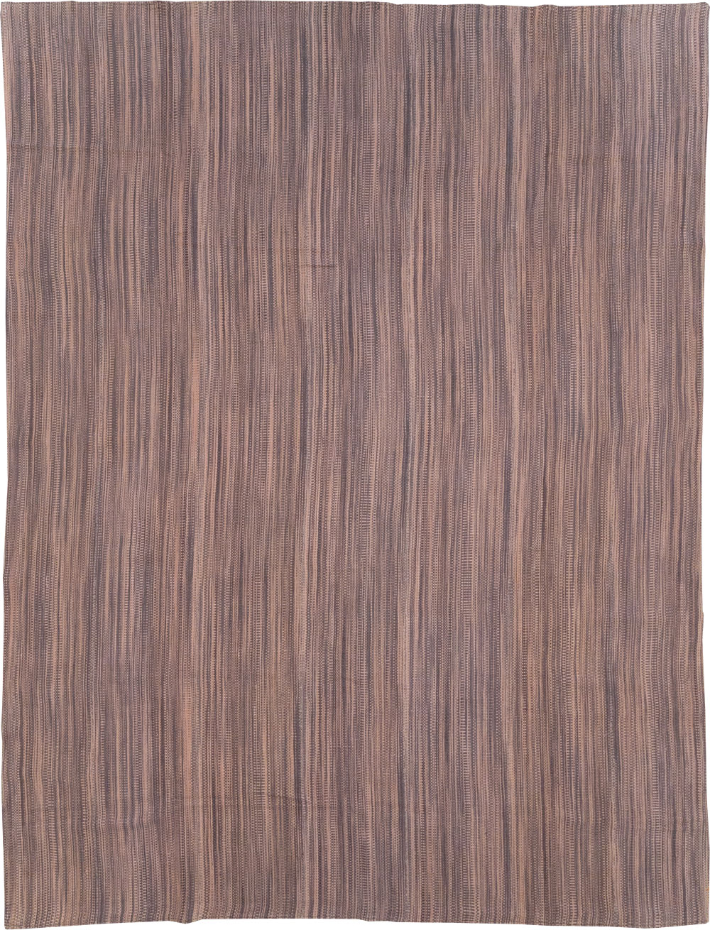 Modern Turkish Flatweave Room Size Carpet, No.31434 - Gsblank