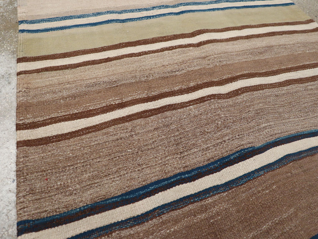 Vintage Persian Kilim Gallery Rug, No.31437 - Gsblank