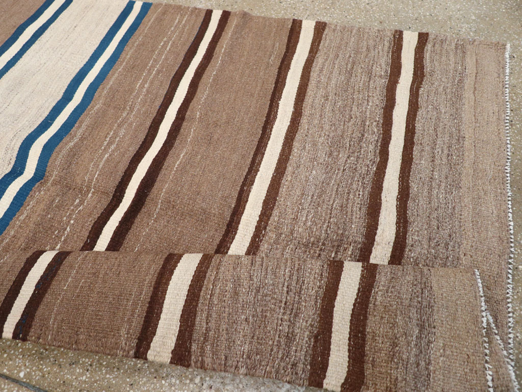 Vintage Persian Kilim Gallery Rug, No.31437 - Gsblank