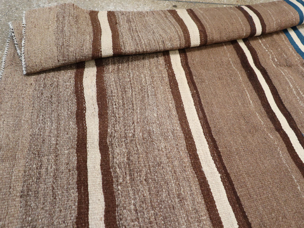 Vintage Persian Kilim Gallery Rug, No.31437 - Gsblank