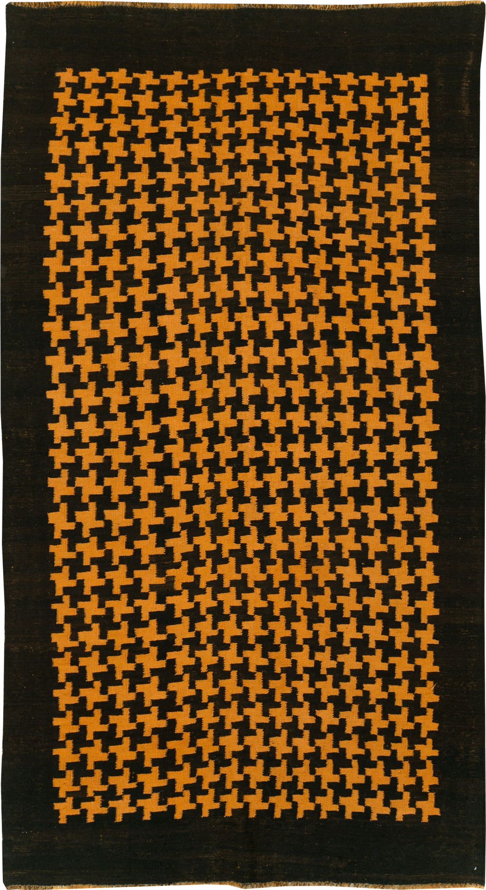 Vintage Moroccan Flatweave Gallery Rug, No.31448 - Gsblank
