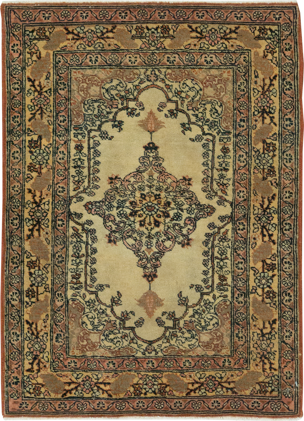 Antique Persian Tabriz Haji Jalili Rug, No.31450 - Gsblank