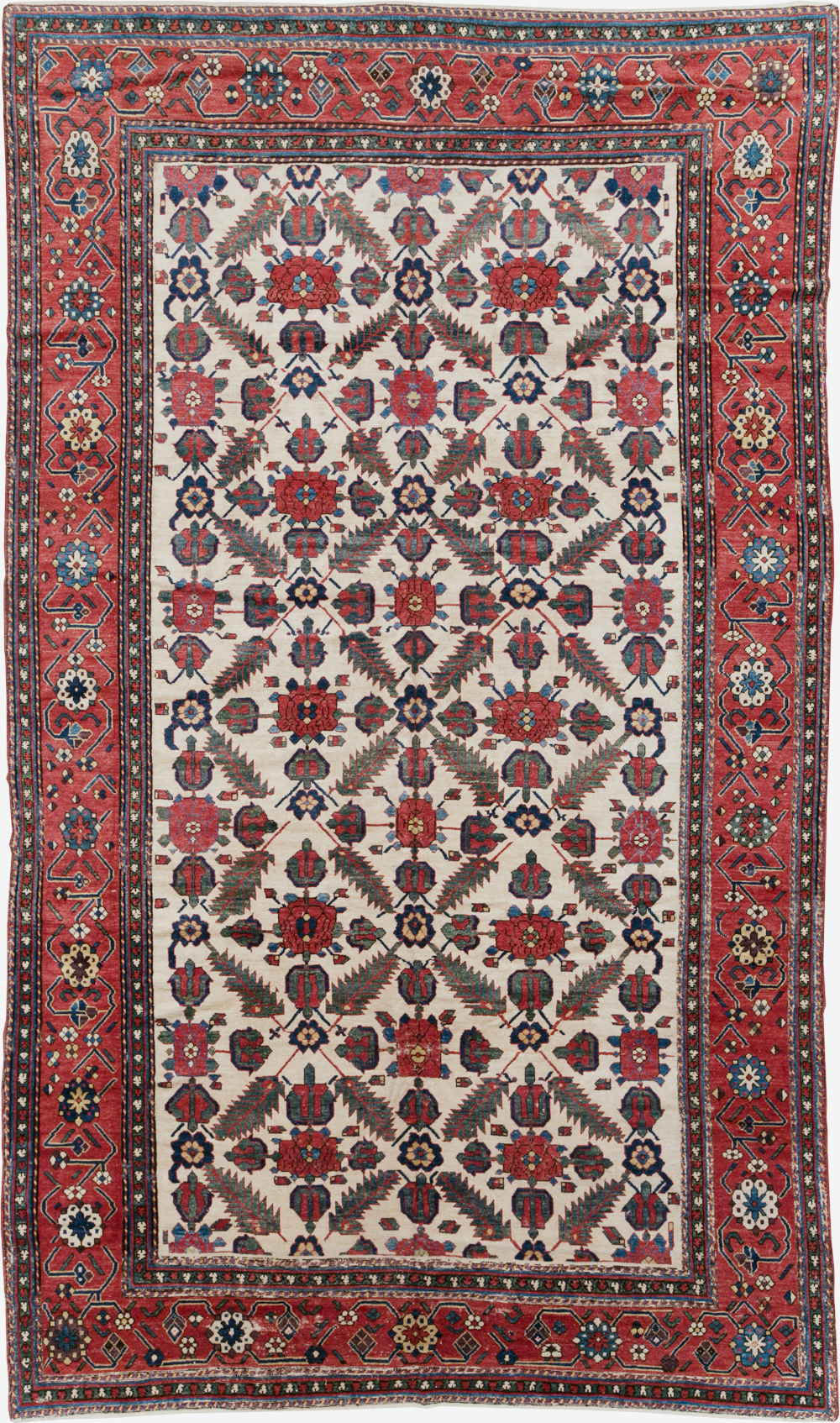 Vintage Northwest Persian Shahsavan Long Room Size Carpet, No.31451 - Gsblank