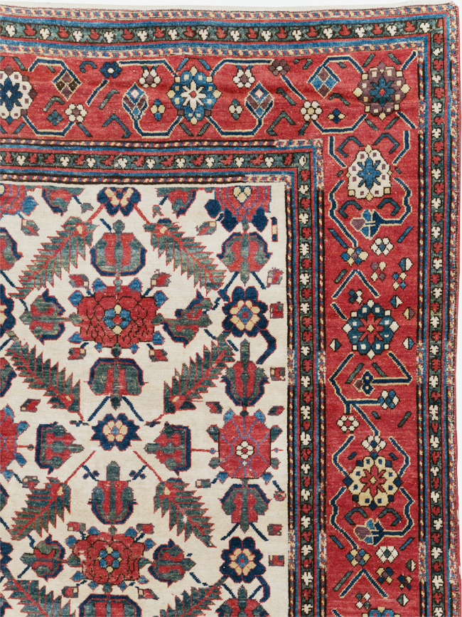 Vintage Northwest Persian Shahsavan Long Room Size Carpet, No.31451 - Gsblank