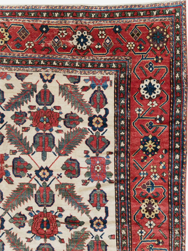 Vintage Northwest Persian Shahsavan Long Room Size Carpet, No.31451 - Gsblank