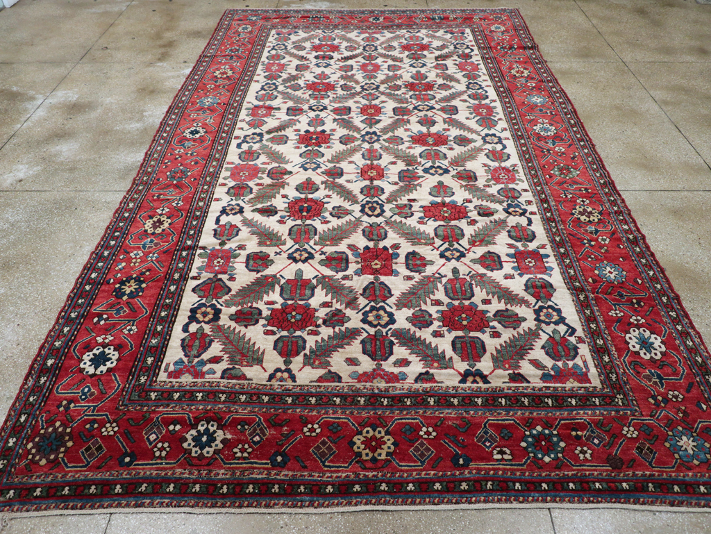 Vintage Northwest Persian Shahsavan Long Room Size Carpet, No.31451 - Gsblank