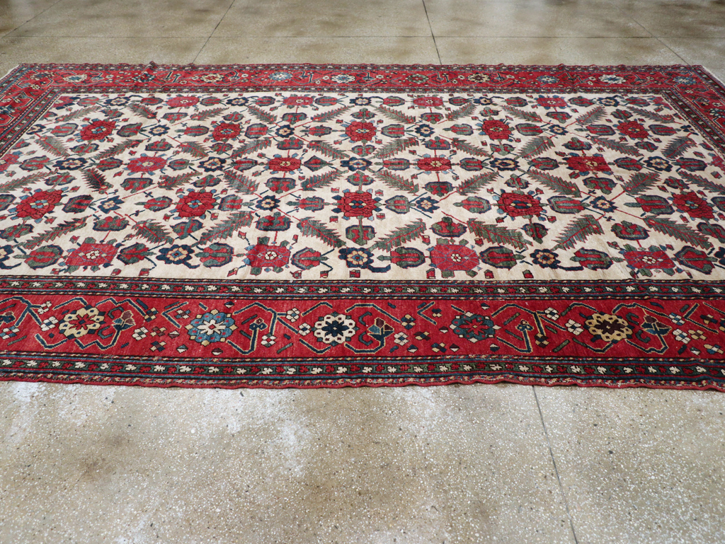 Vintage Northwest Persian Shahsavan Long Room Size Carpet, No.31451 - Gsblank