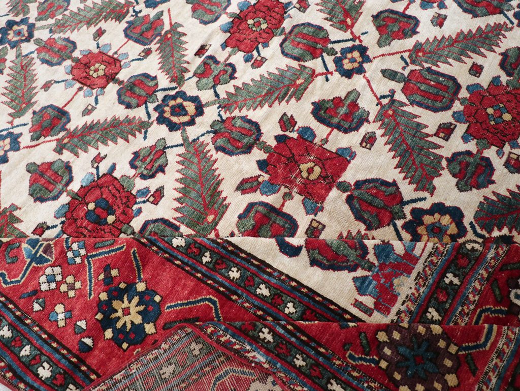 Vintage Northwest Persian Shahsavan Long Room Size Carpet, No.31451 - Gsblank