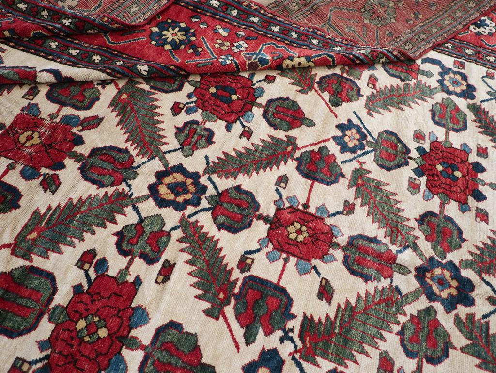 Vintage Northwest Persian Shahsavan Long Room Size Carpet, No.31451 - Gsblank