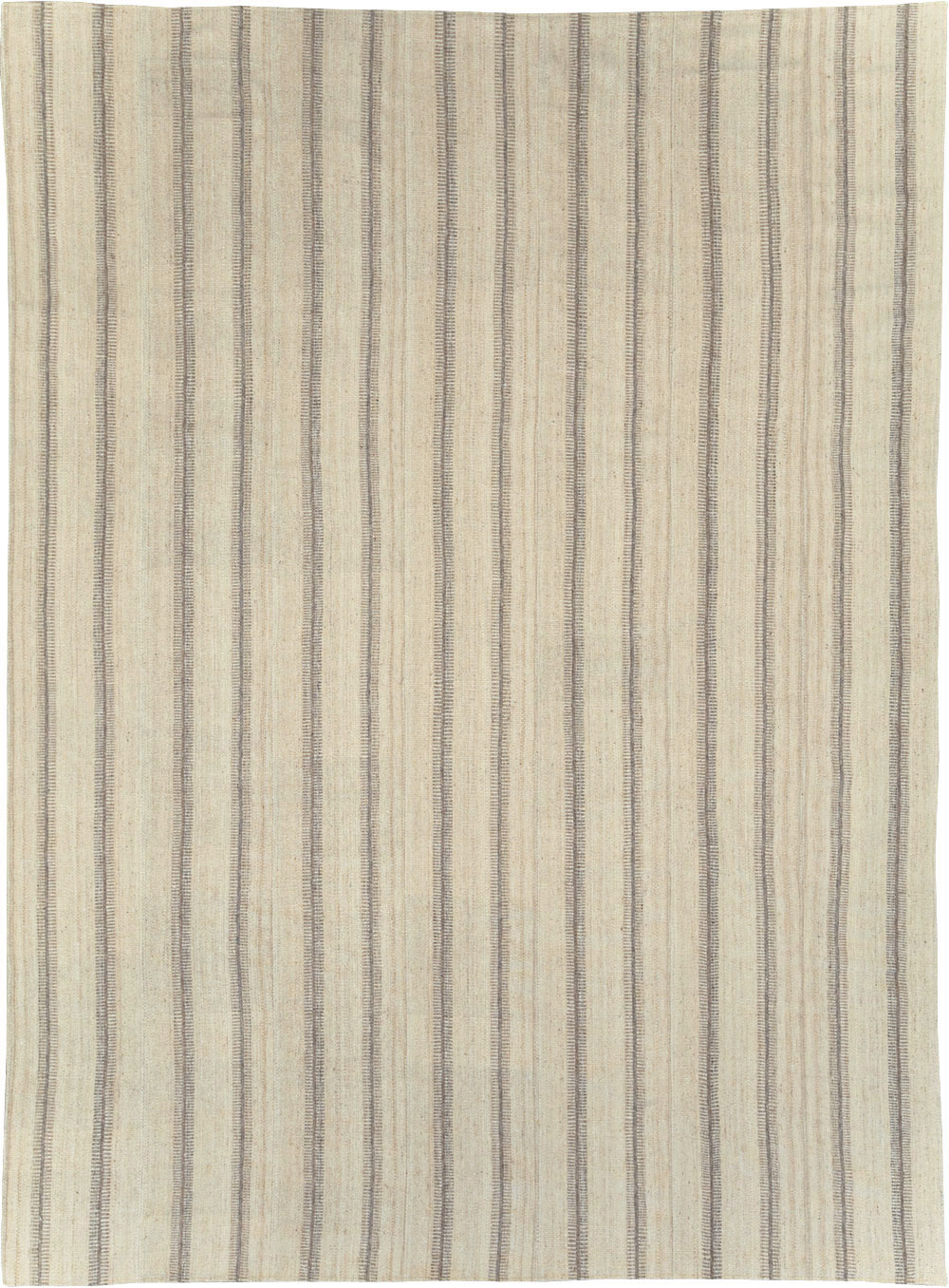 Vintage Turkish Flatweave Kilim Room Size Carpet, No.31464 - Gsblank