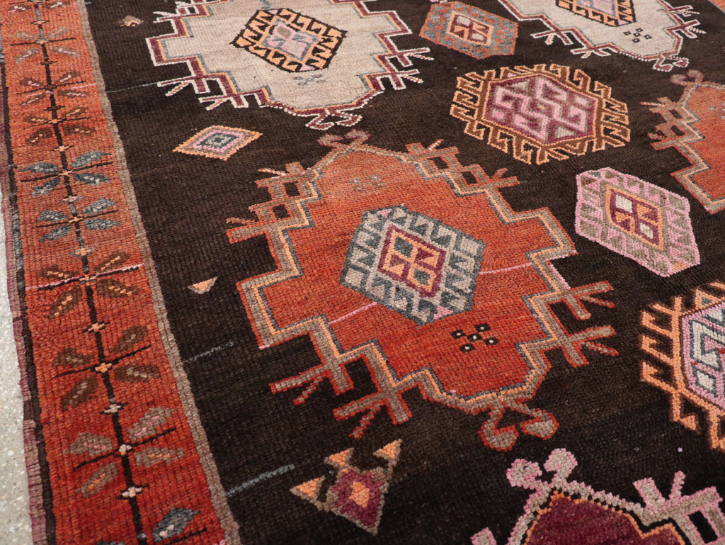 Vintage Turkish Anatolian Small Room Size Carpet, No.31479 - Gsblank