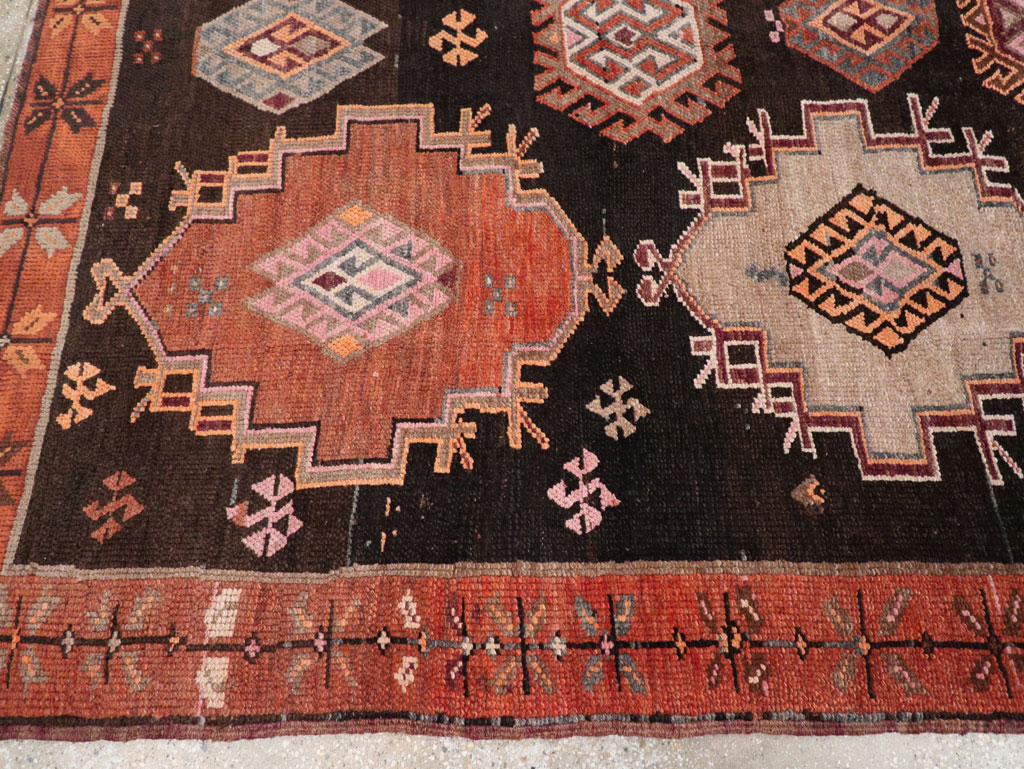 Vintage Turkish Anatolian Small Room Size Carpet, No.31479 - Gsblank