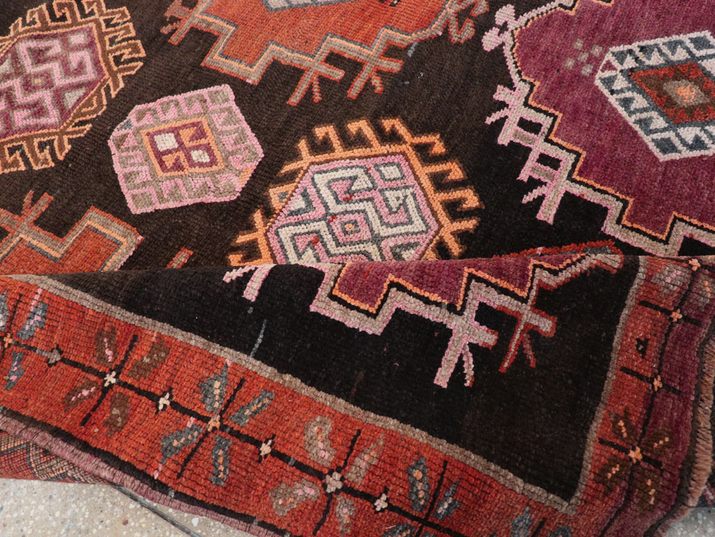 Vintage Turkish Anatolian Small Room Size Carpet, No.31479 - Gsblank