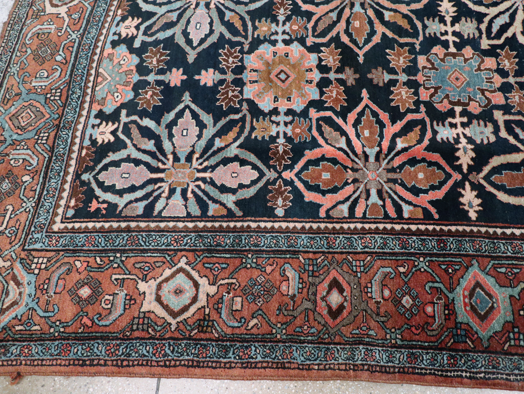 Antique Persian Bidjar Room Size Carpet, No.31483 - Gsblank