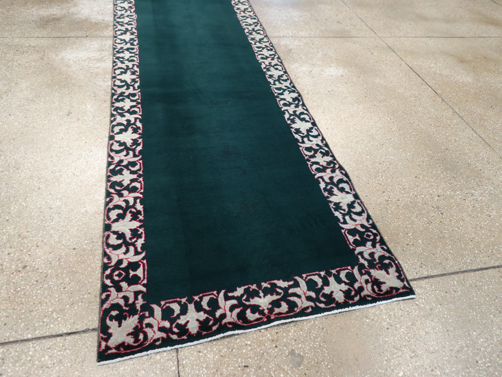 Vintage Persian Tabriz Runner, No.31484 - Gsblank
