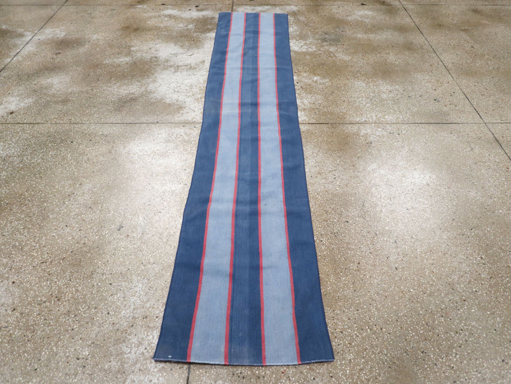 Vintage Indian Dhurrie Runner, No.31488 - Gsblank