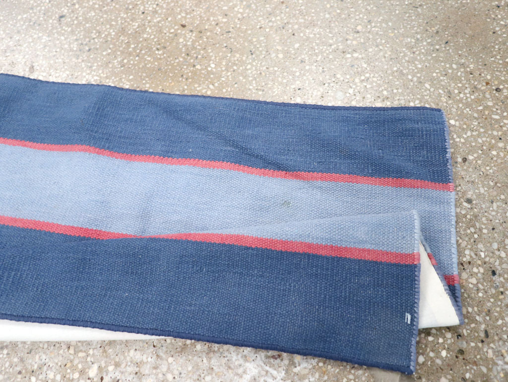 Vintage Indian Dhurrie Runner, No.31488 - Gsblank