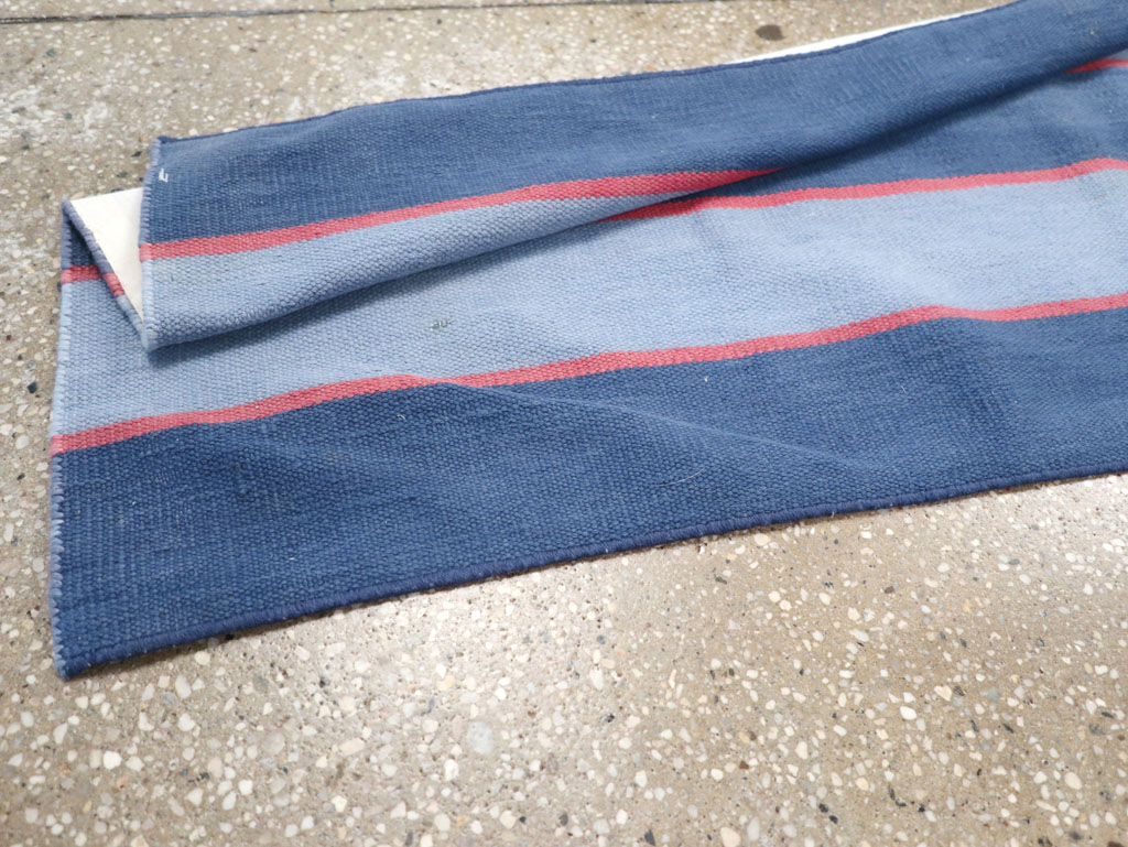 Vintage Indian Dhurrie Runner, No.31488 - Gsblank