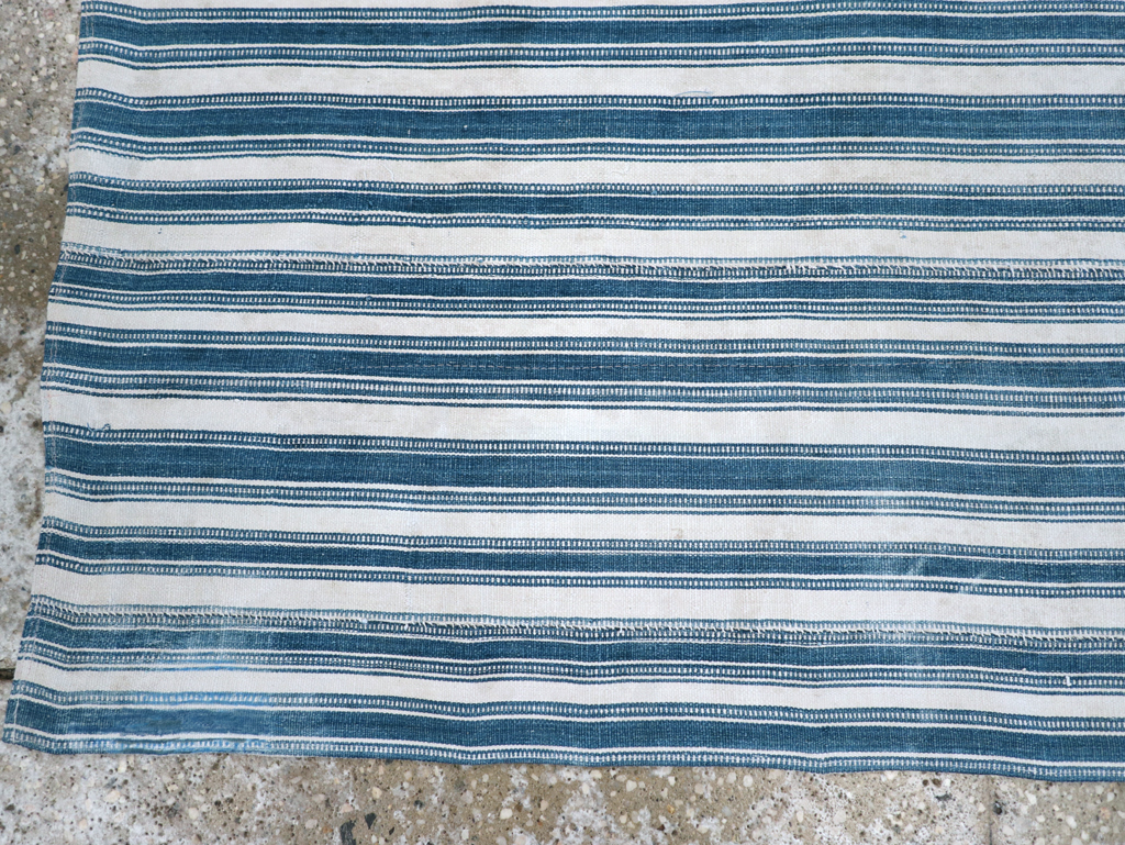 Vintage Persian Flatweave Kilim Throw Rug, No.31520 - Gsblank