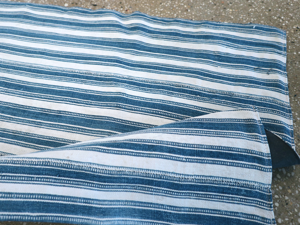 Vintage Persian Flatweave Kilim Throw Rug, No.31520 - Gsblank