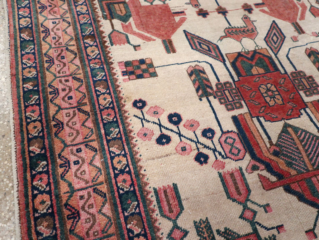 Antique Persian Afshar Rug, No.31521 - Gsblank