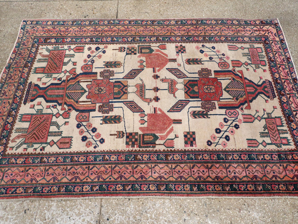 Antique Persian Afshar Rug, No.31521 - Gsblank