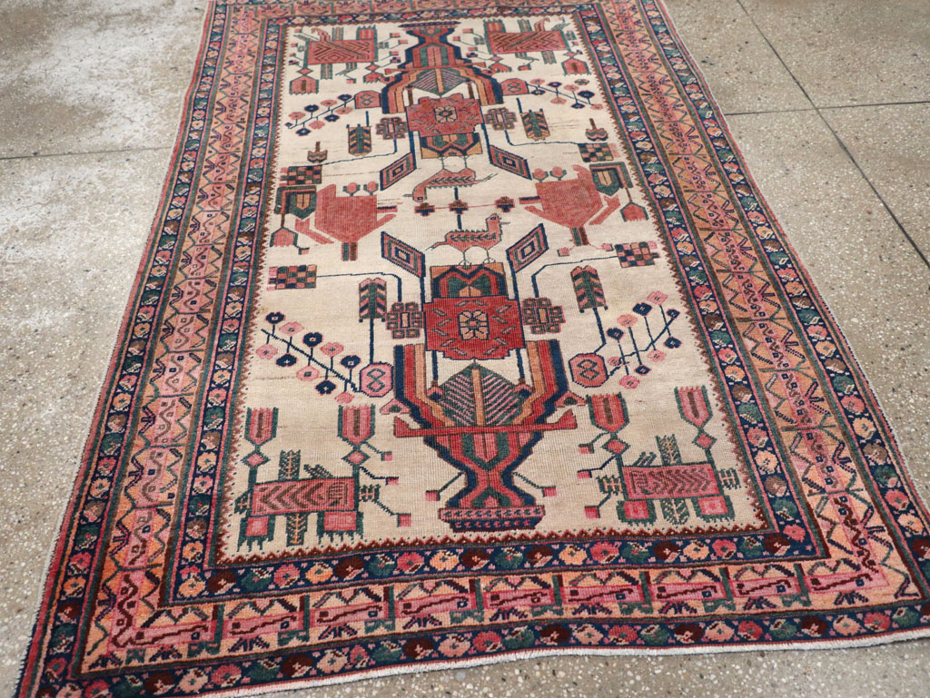 Antique Persian Afshar Rug, No.31521 - Gsblank