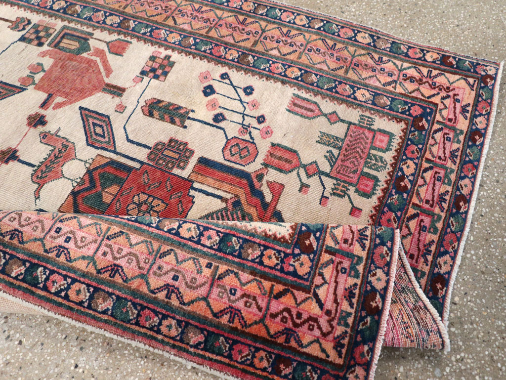 Antique Persian Afshar Rug, No.31521 - Gsblank