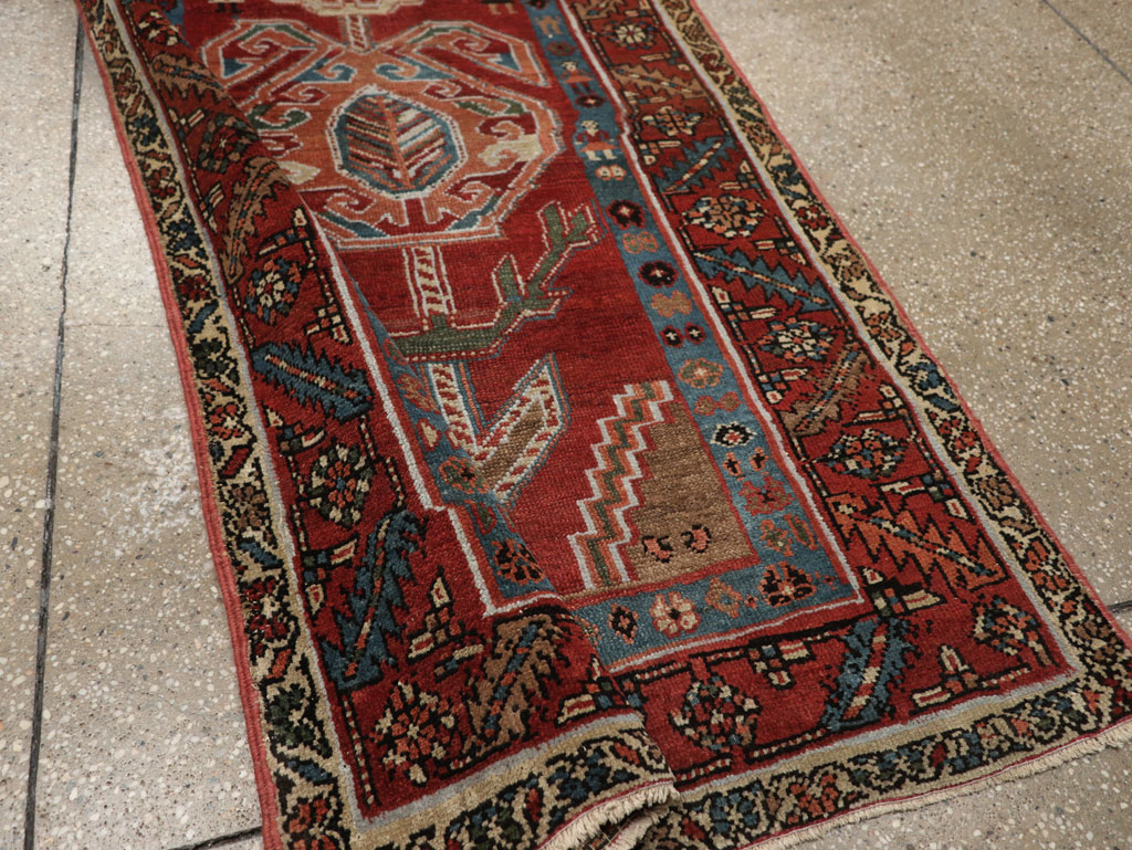 Antique Persian Bakshaish Runner, No.31522 - Gsblank