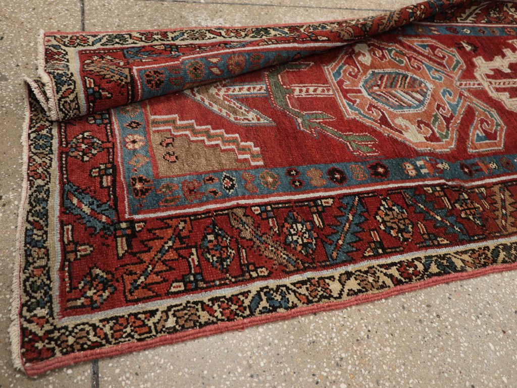 Antique Persian Bakshaish Runner, No.31522 - Gsblank