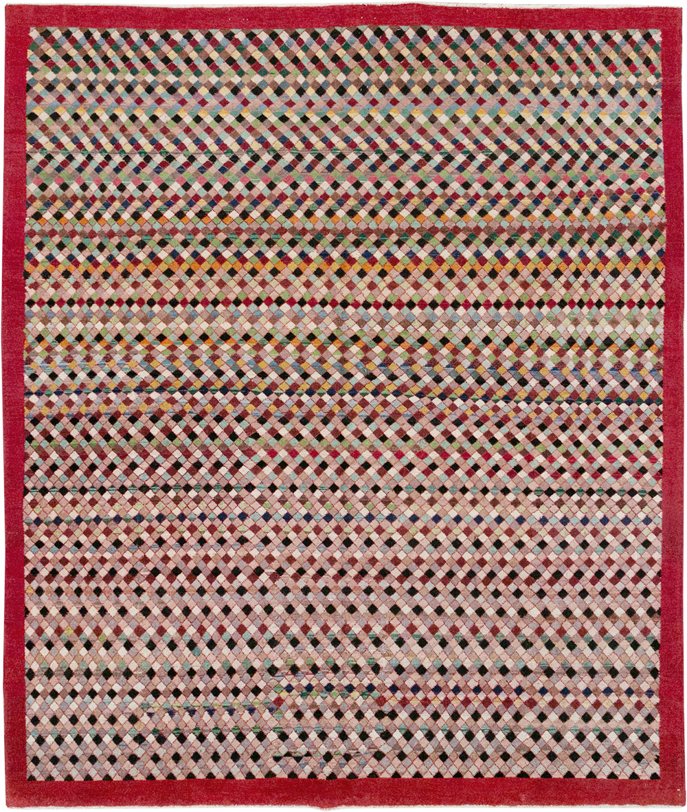 Vintage Turkish Anatolian Small Room Size Carpet, No.31524 - Gsblank