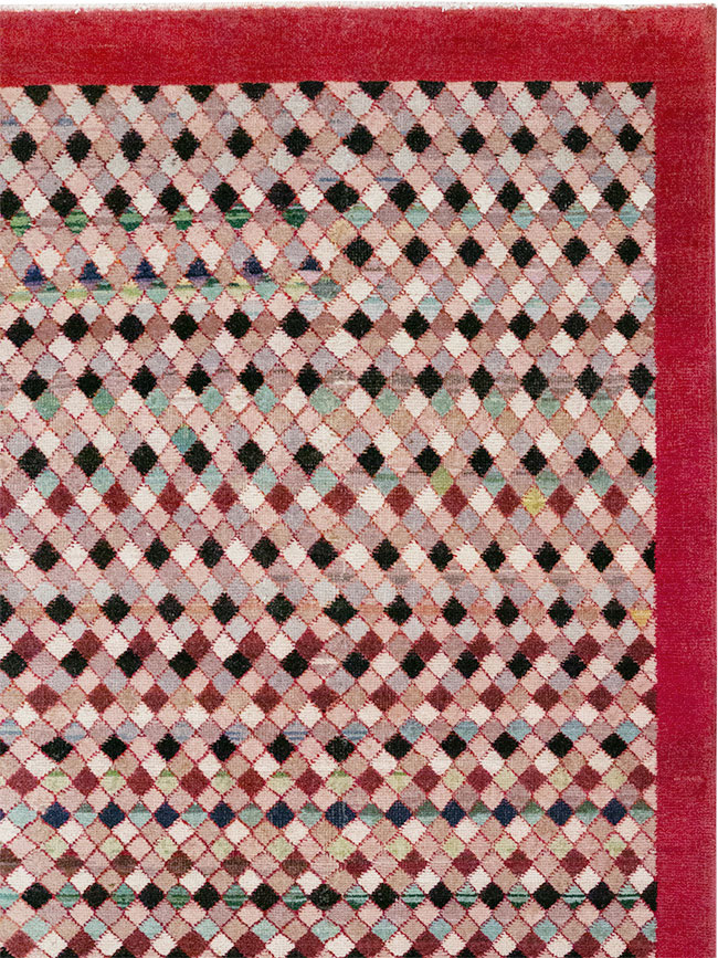 Vintage Turkish Anatolian Room Size Carpet, No.31524 - Gsblank