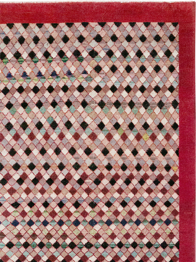 Vintage Turkish Anatolian Small Room Size Carpet, No.31524 - Gsblank