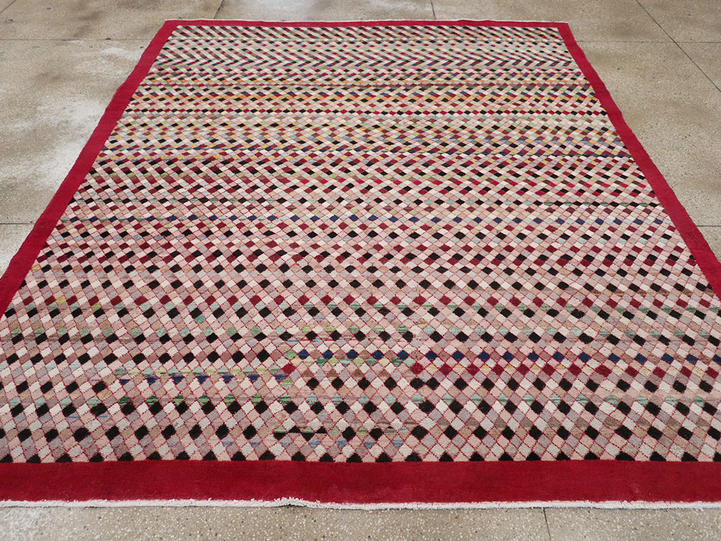 Vintage Turkish Anatolian Room Size Carpet, No.31524 - Gsblank
