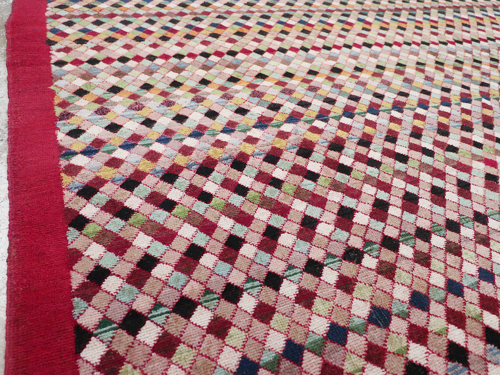 Vintage Turkish Anatolian Small Room Size Carpet, No.31524 - Gsblank