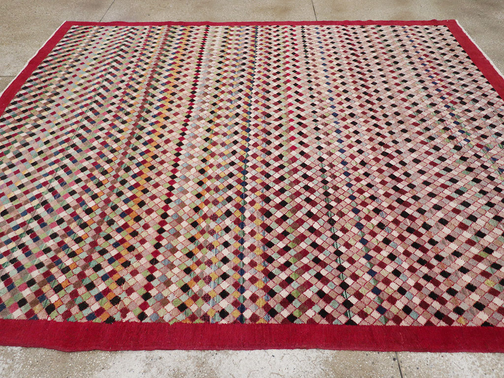 Vintage Turkish Anatolian Room Size Carpet, No.31524 - Gsblank