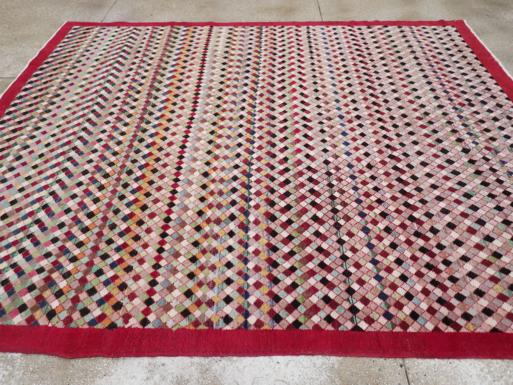Vintage Turkish Anatolian Small Room Size Carpet, No.31524 - Gsblank