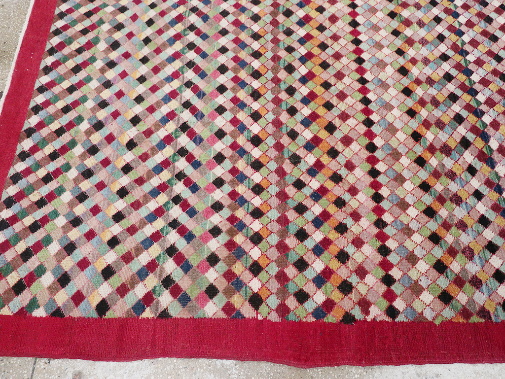 Vintage Turkish Anatolian Small Room Size Carpet, No.31524 - Gsblank