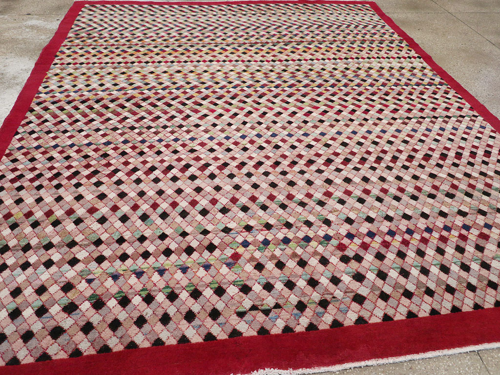 Vintage Turkish Anatolian Room Size Carpet, No.31524 - Gsblank