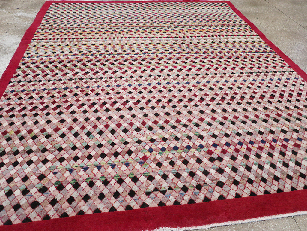 Vintage Turkish Anatolian Small Room Size Carpet, No.31524 - Gsblank