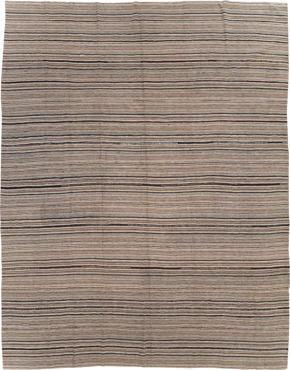 Vintage Turkish Flatweave Kilim Room Size Carpet, No.31530 - Gsblank