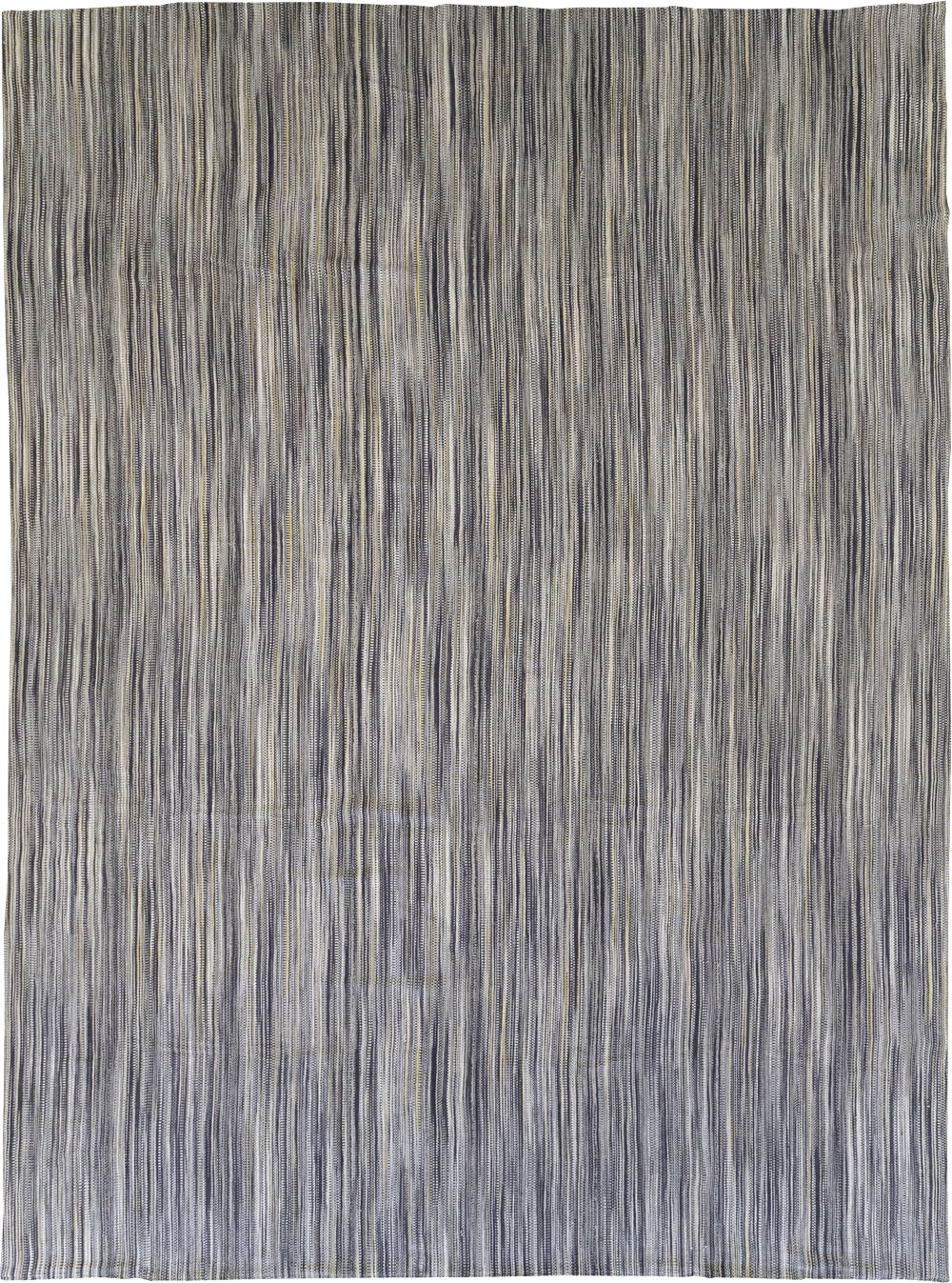 Modern Turkish Flatweave Large Carpet, No.31538 - Gsblank