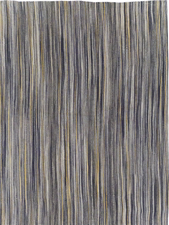 Modern Turkish Flatweave Large Carpet, No.31538 - Gsblank