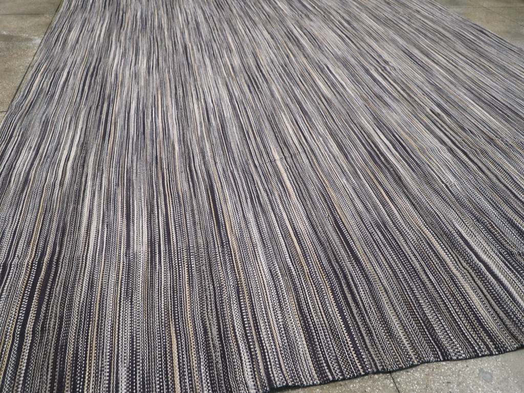 Modern Turkish Flatweave Large Carpet, No.31538 - Gsblank