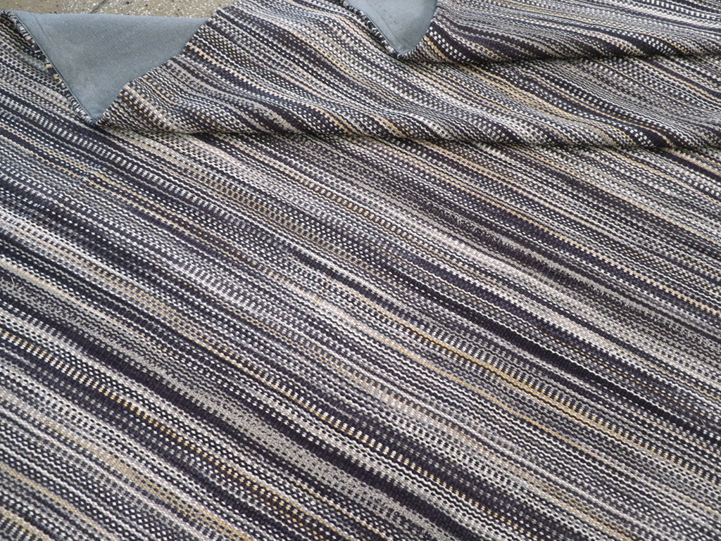 Modern Turkish Flatweave Large Carpet, No.31538 - Gsblank