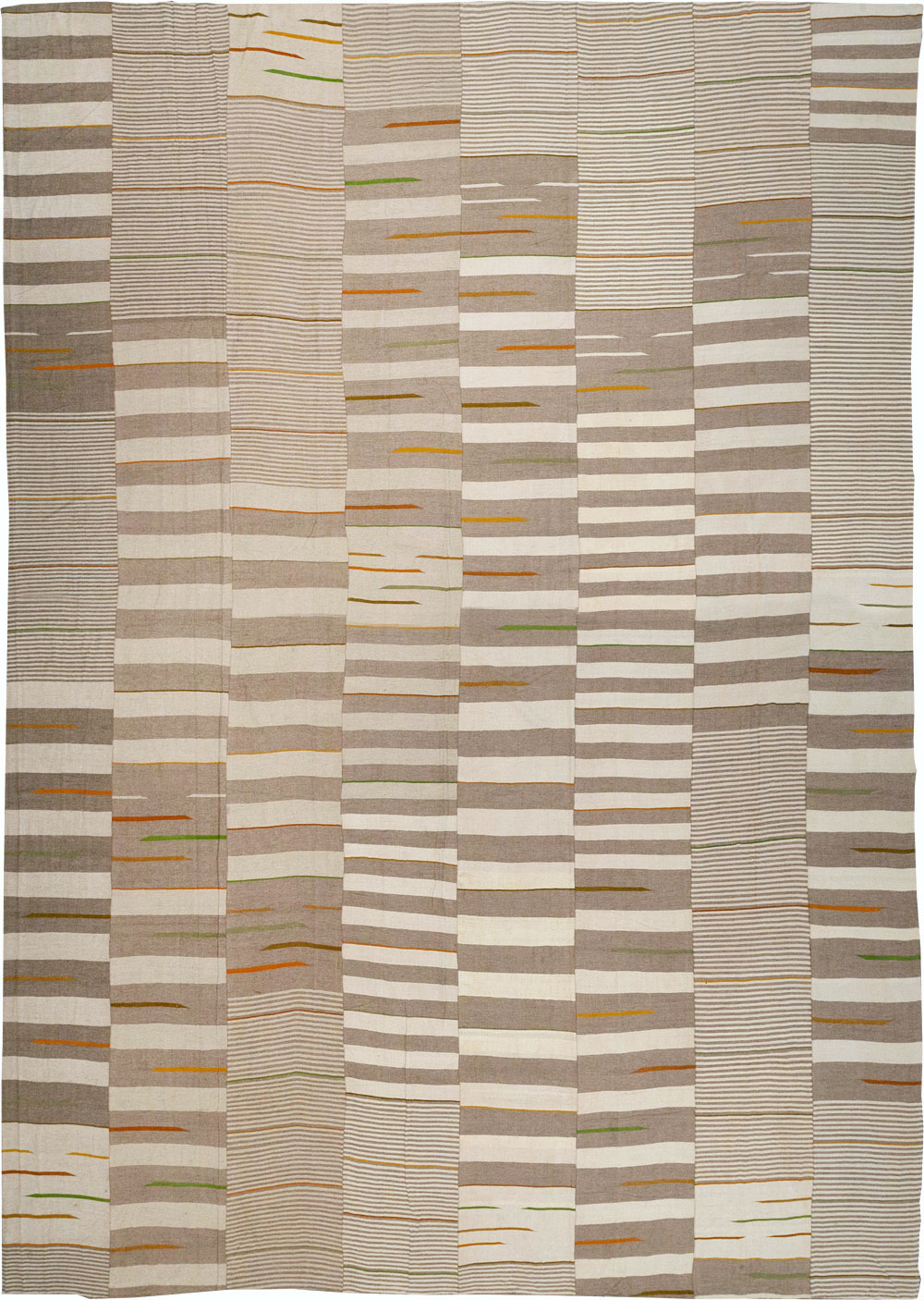 Modern Turkish Flatweave Kilim Oversize Carpet, No.31544 - Gsblank